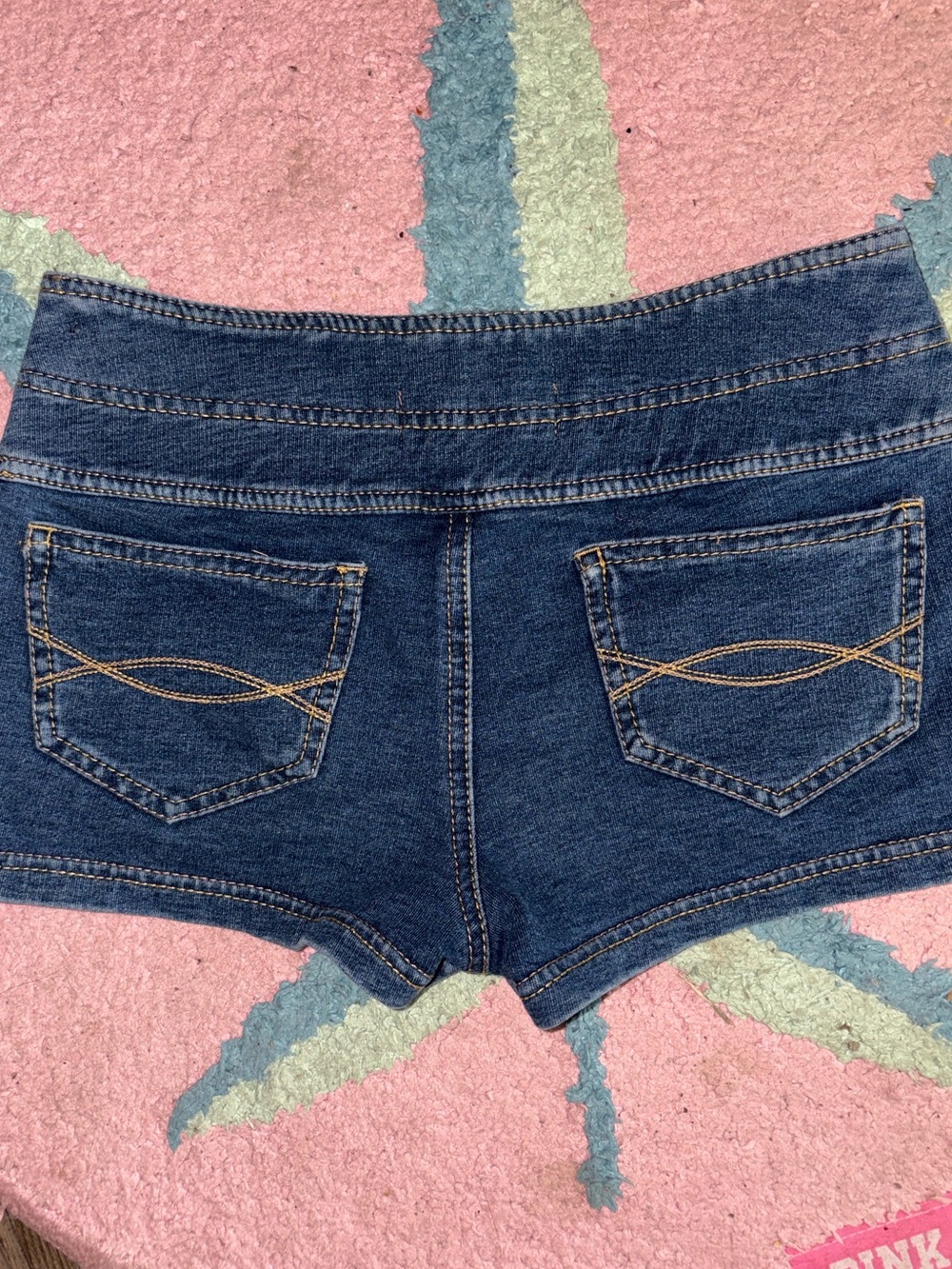 Y2K Vintage High Waisted Double Button Classic Abercrombie Stretch Shorts